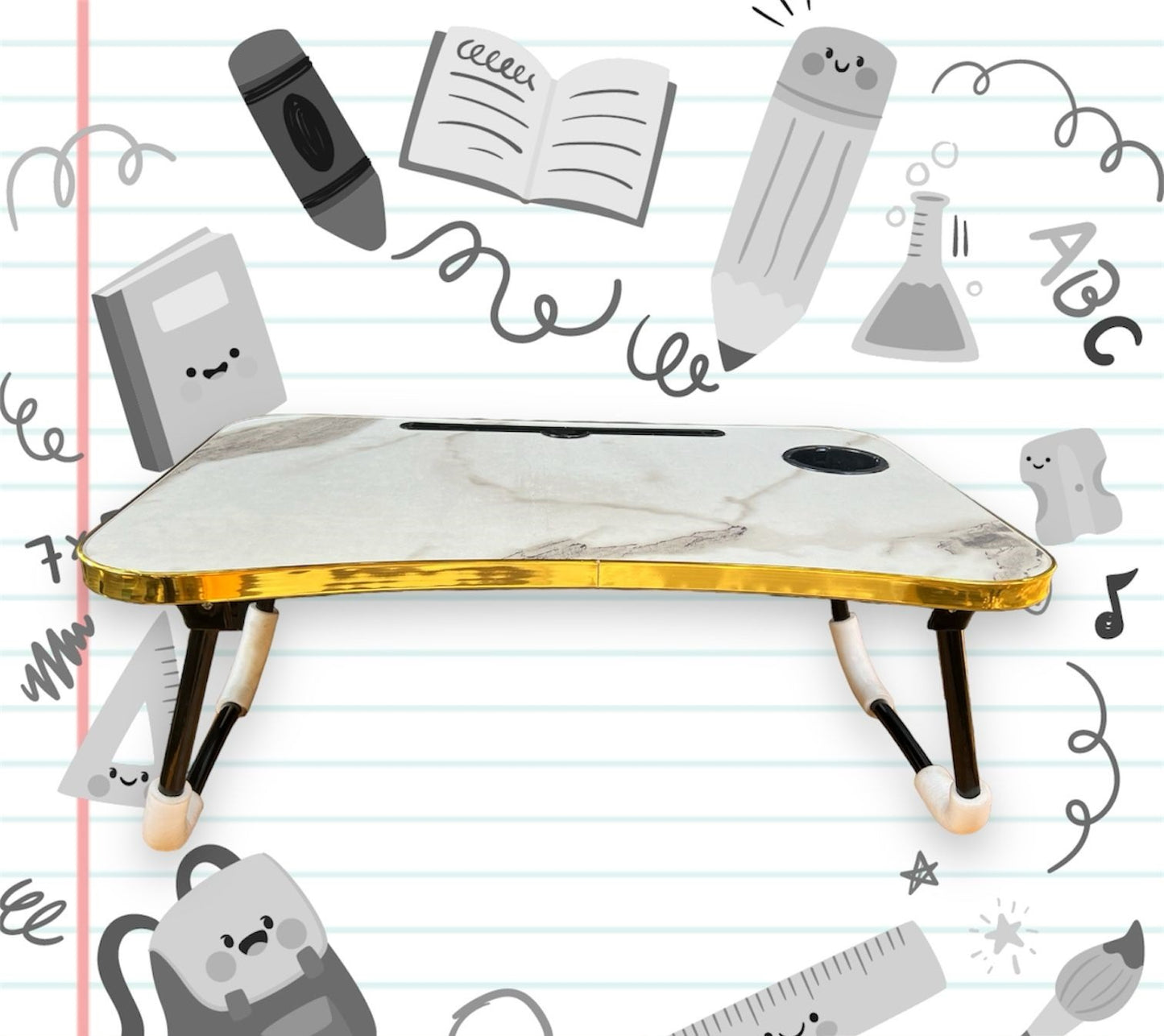 Portable Laptop Stand, Laptop Table ,Laptop Bed Tray Table, Laptop Desk for Kids, Adjustable Laptop Stand Gadget Shop Pakistan