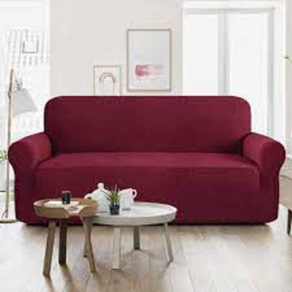Best Stretchable Sofa Cover 1 to 7 Seater and L Shape Fine Jersey Covers Slips 2 3 4 5 6 and 2+2 3+2 3+3 3+4 4+4 Standard and Jumbo Size