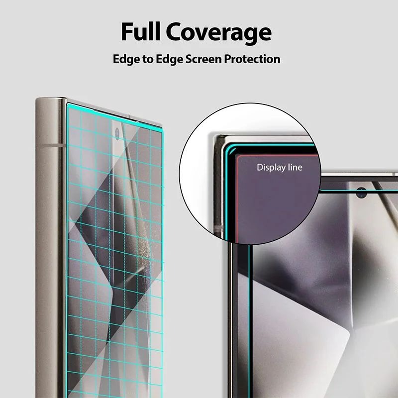Samsung S24 Ultra /S23 Ultra/S22 Ultra/S21 Ultra/ S25 Ultra Clear Tempered Gorilla Glass Screen Protector