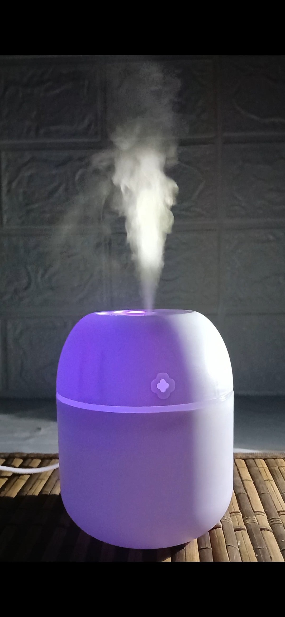Portable Mini Air Humidifier USB Desktop Humidifier for Car Bedroom Air Diffuser Fogger Mist Maker Sprayer with LED Night Lamp