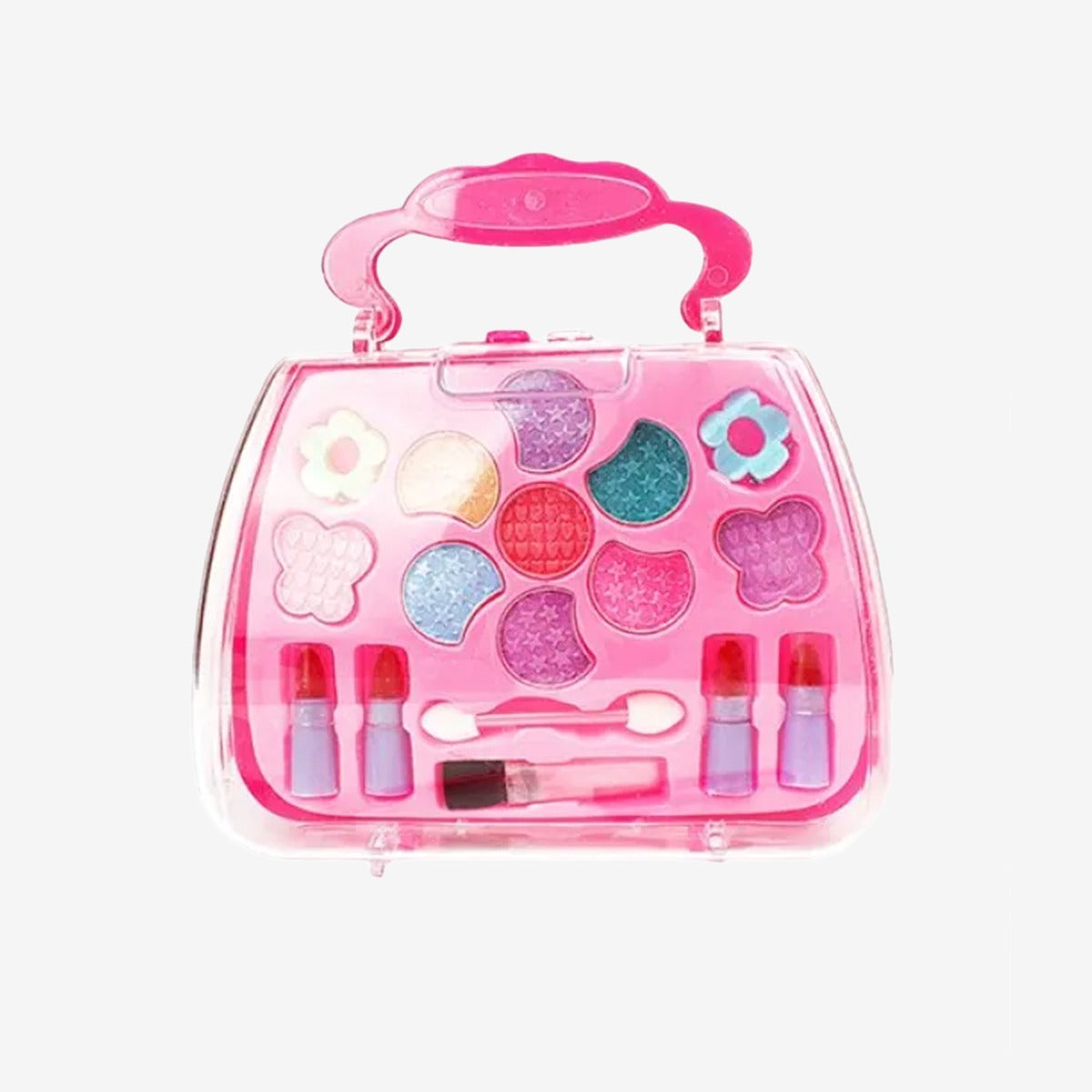 Makeup Kits For Toy for Kids | Toy Cosmetic Pretend Play Kit For Girl Gift with Princess Case Makeup Set Kids Toy