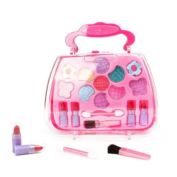 Makeup Kits For Toy for Kids | Toy Cosmetic Pretend Play Kit For Girl Gift with Princess Case Makeup Set Kids Toy