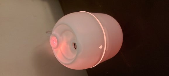 Portable Mini Air Humidifier USB Desktop Humidifier for Car Bedroom Air Diffuser Fogger Mist Maker Sprayer with LED Night Lamp