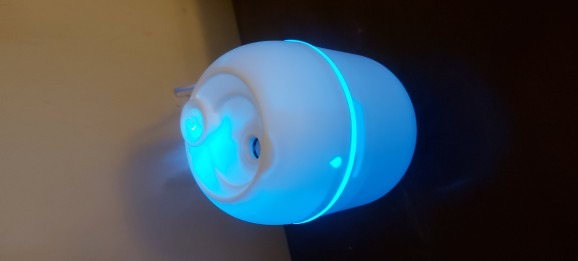Portable Mini Air Humidifier USB Desktop Humidifier for Car Bedroom Air Diffuser Fogger Mist Maker Sprayer with LED Night Lamp