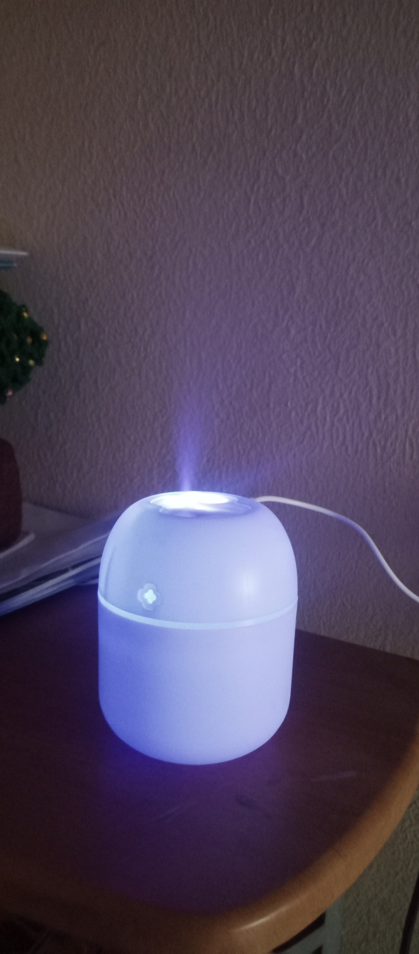 Portable Mini Air Humidifier USB Desktop Humidifier for Car Bedroom Air Diffuser Fogger Mist Maker Sprayer with LED Night Lamp