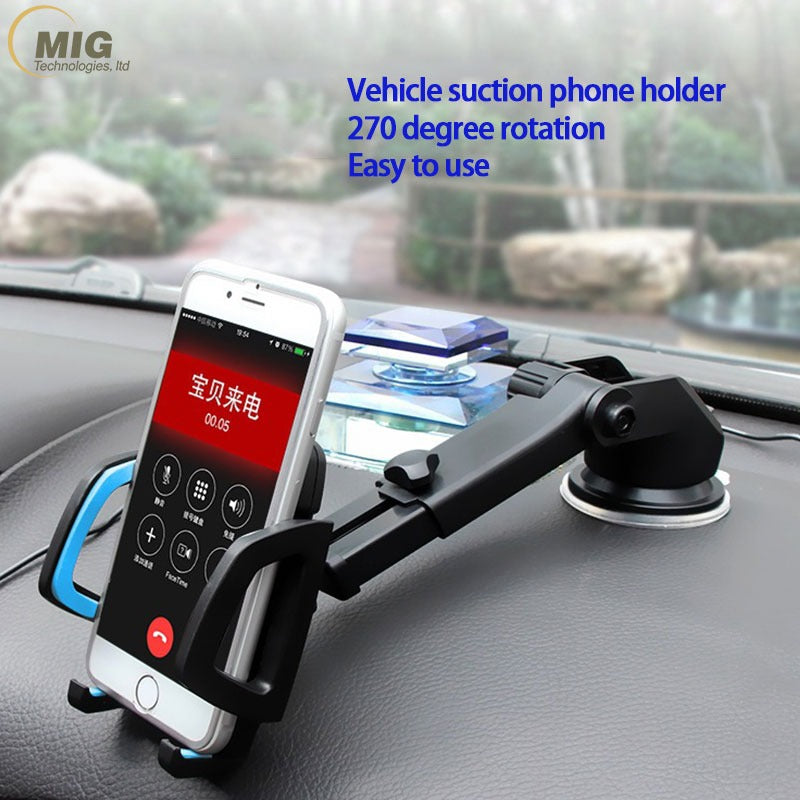 Car Phone Holder Mount Dashboard Windshield Universal 360 Degree GPS Desk Table Cell Mobile Phone Holder Stand