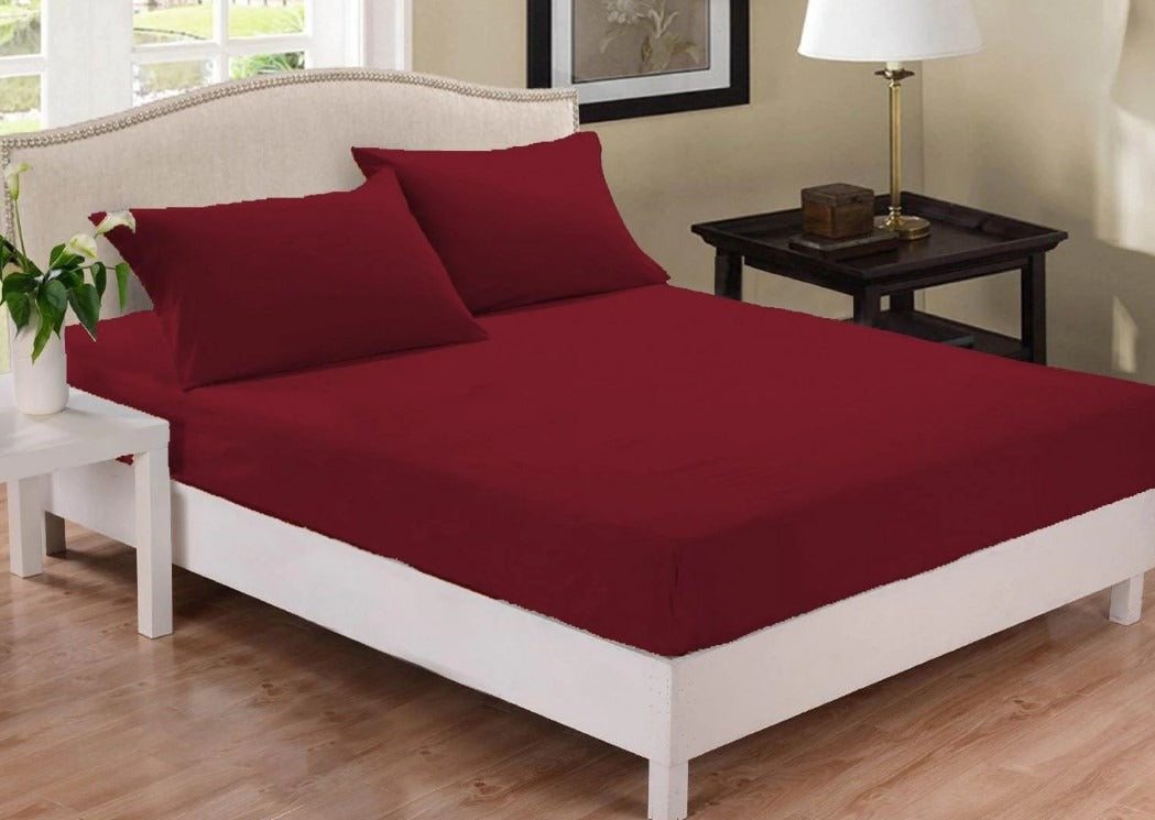King Size - 100% Waterproof Mattress Cover With Strong Elastic Grip 72 x 78 Inches / 6 x 6.5 Feet - Bed Cover Premium Quality Mattress Protector In Fitted Sheet Style