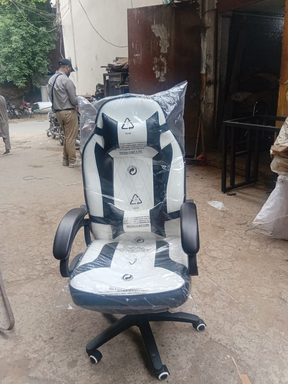 Gaming chair, imported gaming chair with lumbar spine support