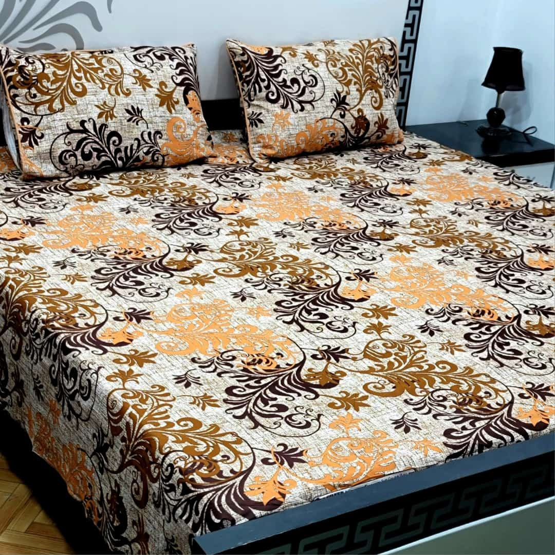 Dazzling Point High Quality KING SIZE Fine Soft Cotton Unique Designed Top Famous Colors Bedsheet