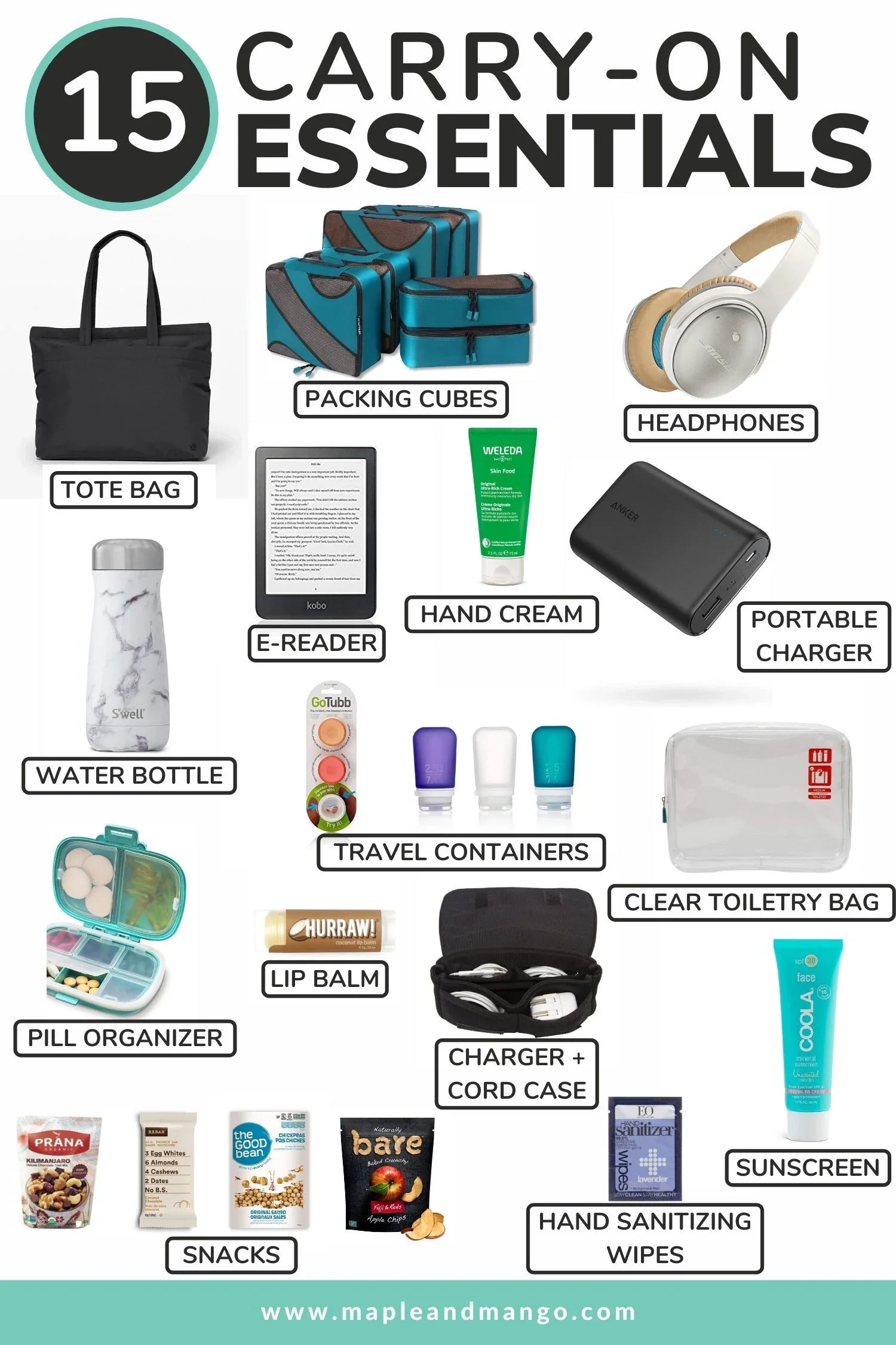 Bags, Bottles & Travel Essentials