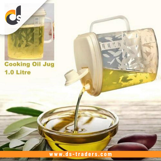 ARONI 1-LITRE KITCHEN PLASTIC OIL JUG