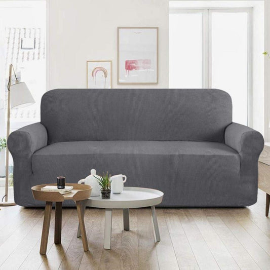 Best Stretchable Sofa Cover 1 to 7 Seater and L Shape Fine Jersey Covers Slips 2 3 4 5 6 and 2+2 3+2 3+3 3+4 4+4 Standard and Jumbo Size