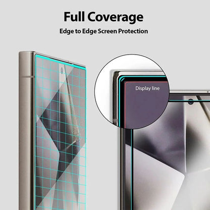 Samsung S24 Ultra /S23 Ultra/S22 Ultra/S21 Ultra/ S25 Ultra Clear Tempered Gorilla Glass Screen Protector