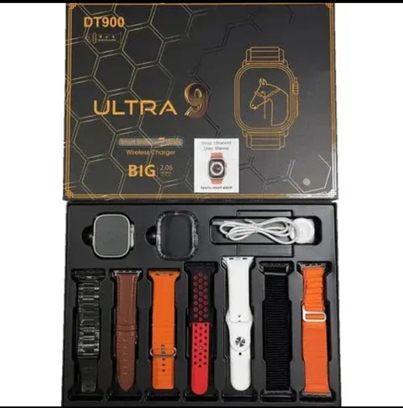7 in 1 Ultra Smart Watch | Y60 Ultra Smart Watch | 2.12 HD Display | Bluetooth Calling | All Sports Features