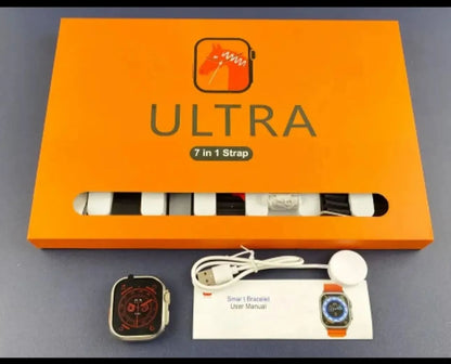 7 in 1 Ultra Smart Watch | Y60 Ultra Smart Watch | 2.12 HD Display | Bluetooth Calling | All Sports Features