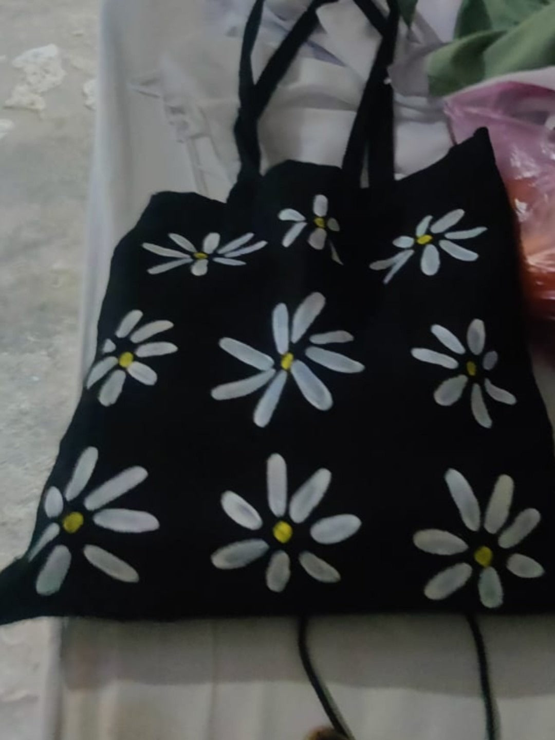 Pack of 1 Cotton Tote Shopping Bag For Women Eco Friendly Quality Craft Party Bag For Girls