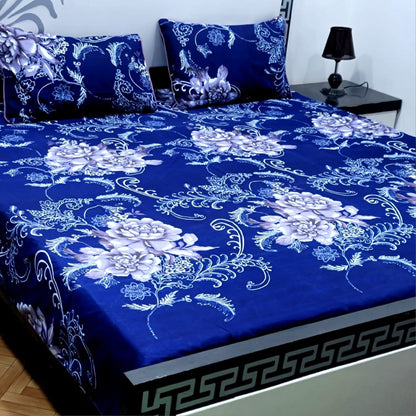 Dazzling Point High Quality KING SIZE Fine Soft Cotton Unique Designed Top Famous Colors Bedsheet