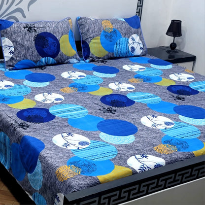 Dazzling Point High Quality KING SIZE Fine Soft Cotton Unique Designed Top Famous Colors Bedsheet